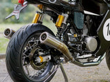 Exhaust Tip Without Sound Certification Titanium - Zard Compatible With Ducati Gt 1000 (2009-2011)
