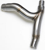 Non-Catalytic Connector Pipe Stainless Steel - Zard Compatible With Ducati Diavel (2011-2018)