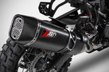 Complete Exhaust System Without Catalytic Converter And Without Sound Certification Steel Black Endcap Carbon - Zard Compatible With Harley-Davidson Pan America 1250 (2020-2023)