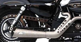 Complete Exhaust System Without Catalytic Converter And Without Sound Certification Sport Stainless Steel Polish - Zard Compatible With Harley-Davidson Sportster (2003-2013)