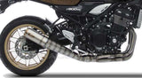 Complete Exhaust System Without Catalytic Converter And Without Sound Certification Titanium - Zard Compatible With Kawasaki Z 900 Rs (2018-2020)