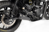 Exhaust Tip Without Sound Certification Steel Black - Zard Compatible With Royal Enfield Hunter 350 (2023)
