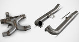 Non-Catalytic Connector Pipe Stainless Steel - Zard Compatible With Triumph Thruxton 1200 R Rs (2021-2023)