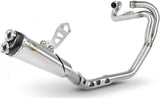 Complete Exhaust System Without Catalytic Converter And Without Sound Certification Stainless Steel Endcap Carbon - Zard Compatible With Triumph Scrambler 1200 (2019-2023)