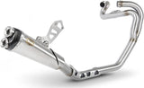 Complete Exhaust System Without Catalytic Converter And Without Sound Certification Stainless Steel Endcap Carbon - Zard Compatible With Triumph Scrambler 1200 (2019-2023)