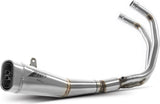Complete Exhaust System Without Catalytic Converter And Without Sound Certification Stainless Steel - Zard Compatible With Yamaha Mt-07 (2014-2023)