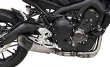 Complete Exhaust System Without Catalytic Converter And Without Sound Certification Stainless Steel Endcap Carbon - Zard Compatible With Yamaha Xsr 900 (2017-2020)
