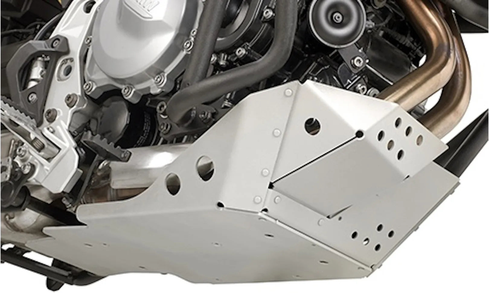 Aluminium Oil Carter Protector Aluminium - Givi Compatible With Bmw F 850 Gs (2018-2020)