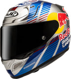 Full-Face Motorcycle Helmet Hjc Rpha 12 P.I.M. Evo (Carbon-Aramid/Fiberglass/Natural Fiber) Mc21 Red Bull Austin Gp 2 Size 11 Xxl