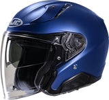 Urban Motorcycle Helmet Hjc Rpha 31 P.I.M. Evo (Carbon-Aramid/Fiberglass) Semi Flat Metallic Blue Size 06 Xs
