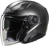 Urban Motorcycle Helmet Hjc Rpha 31 P.I.M. Evo (Carbon-Aramid/Fiberglass) Semi Flat Titanium Size 10 Xl