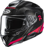 Full-Face Motorcycle Helmet Hjc Rpha 72 Carbon Carbon Fiber (P.I.M. Plus Carbon) Mc1 Fynex Size 06 Xs