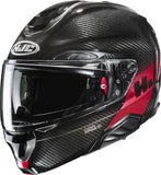 Flip-Up Motorcycle Helmet Hjc Rpha 91 Carbon P.I.M. Evo Carbon (Carbon Fiber) Mc1 Elig Size 09 L
