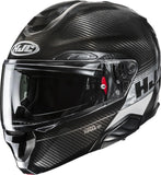 Flip-Up Motorcycle Helmet Hjc Rpha 91 Carbon P.I.M. Evo Carbon (Carbon Fiber) Mc5 Elig Size 09 L