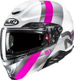 Flip-Up Motorcycle Helmet Hjc Rpha 91 P.I.M. Evo (Carbon-Aramid/Fiberglass/Natural Fiber) Mc8 Fensh Size 07 S