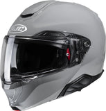 Flip-Up Motorcycle Helmet Hjc Rpha 91 P.I.M. Evo (Carbon-Aramid/Fiberglass/Natural Fiber) Grey Size 10 Xl