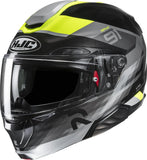 Flip-Up Motorcycle Helmet Hjc Rpha 91 P.I.M. Evo (Carbon-Aramid/Fiberglass/Natural Fiber) Mc3H Madal Size 08 M