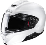 Flip-Up Motorcycle Helmet Hjc Rpha 91 P.I.M. Evo (Carbon-Aramid/Fiberglass/Natural Fiber) Pearl White Size 07 S
