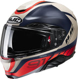 Flip-Up Motorcycle Helmet Hjc Rpha 91 P.I.M. Evo (Carbon-Aramid/Fiberglass/Natural Fiber) Mc1Sf Rafino Size 11 Xxl