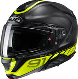 Flip-Up Motorcycle Helmet Hjc Rpha 91 P.I.M. Evo (Carbon-Aramid/Fiberglass/Natural Fiber) Mc3Hsf Rafino Size 05 Xxs