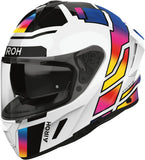 Full-Face Motorcycle Helmet Airoh Spark 2 - Sp2L38 Thermoplastic Hrt Rainbow Gloss Lively Size L
