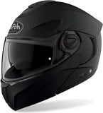 Flip-Up Motorcycle Helmet Airoh Specktre - Spec11 Thermoplastic Hrt Matte Black Color Size L