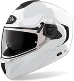 Flip-Up Motorcycle Helmet Airoh Specktre - Spec14 Thermoplastic Hrt Gloss White Color Size M