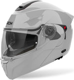 Flip-Up Motorcycle Helmet Airoh Specktre - Spec98 Thermoplastic Hrt Concrete Grey Gloss Color Size S