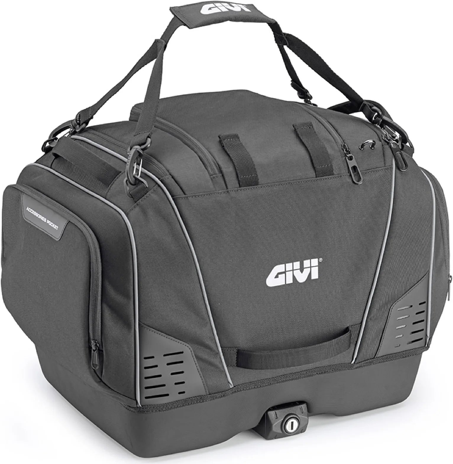 Monokey Animal Carrier Top Case - 33 Lt Nylon - Givi Compatible With Ktm 1290 Super Adventure R (2017-2020)