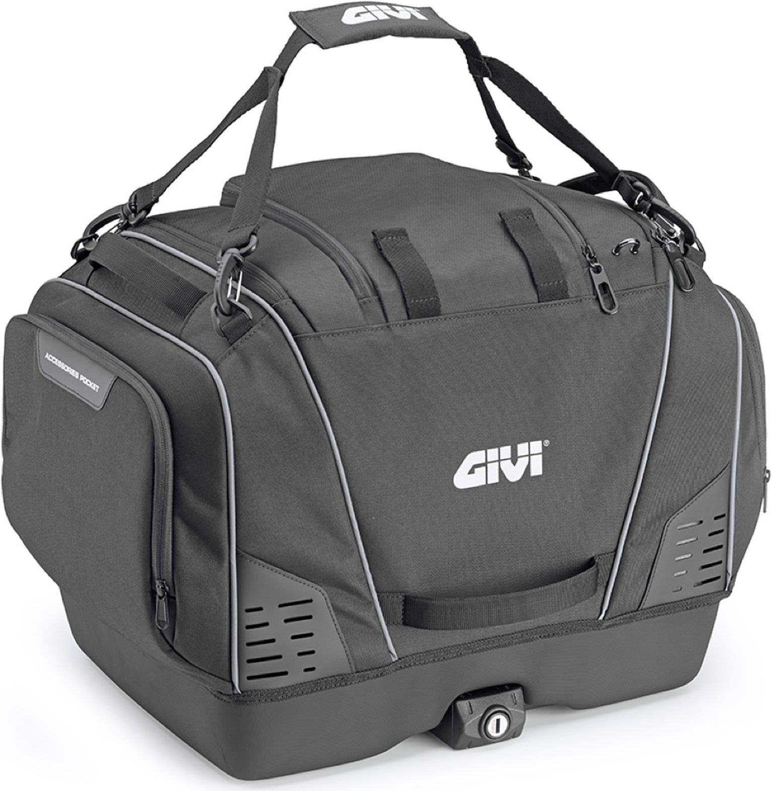 Monokey Animal Carrier Top Case - 33 Lt Nylon - Givi Compatible With Benelli Trk 502 (2021-2024)