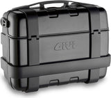 Monokey Trekker Black Aluminium Top Case - 33 Lt Trekker Aluminium - Givi Compatible With Niu Nqix 500 (2025)