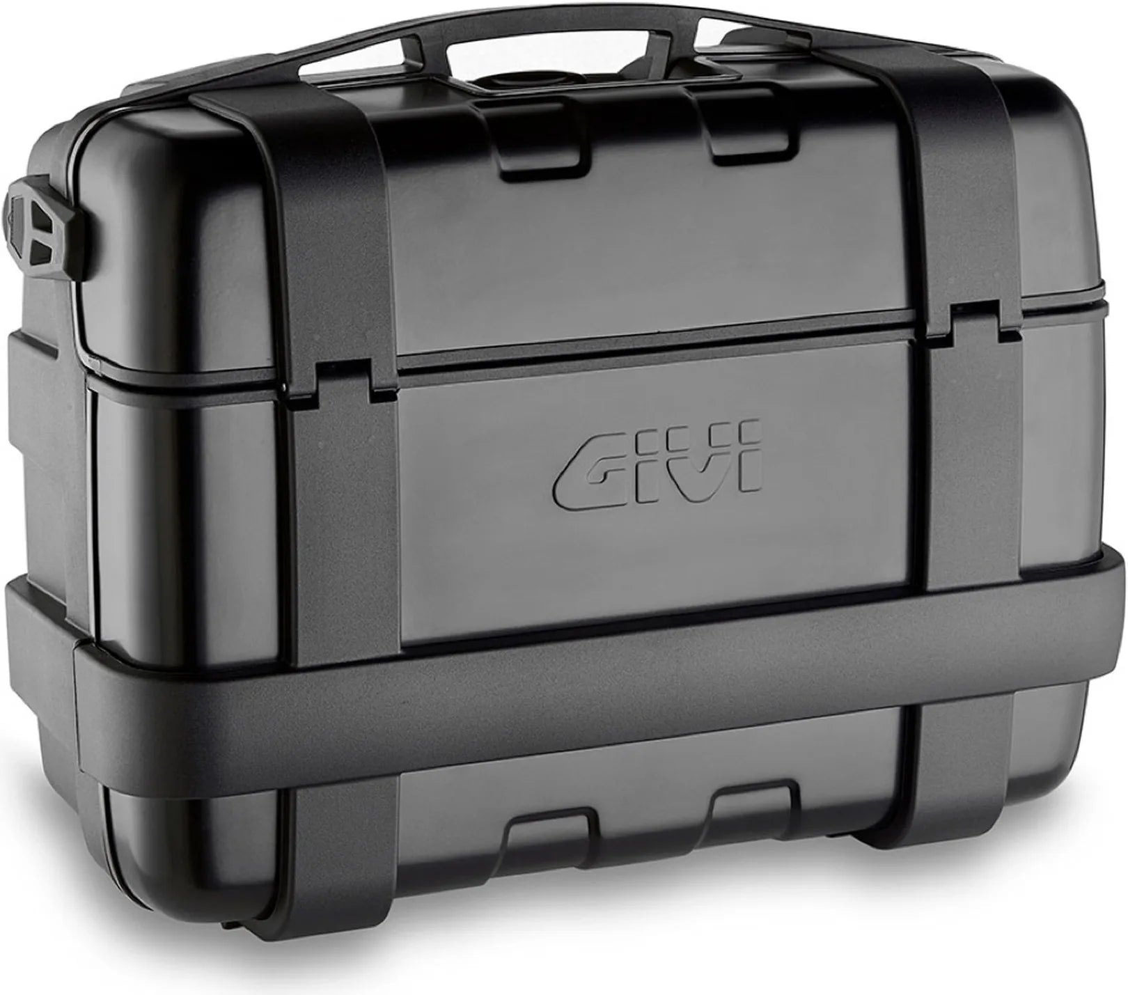 Monokey Trekker Black Aluminium Top Case - 33 Lt 6Kg Trekker Aluminium - Givi Compatible With Ktm 1290 Super Adventure R (2017-2020)