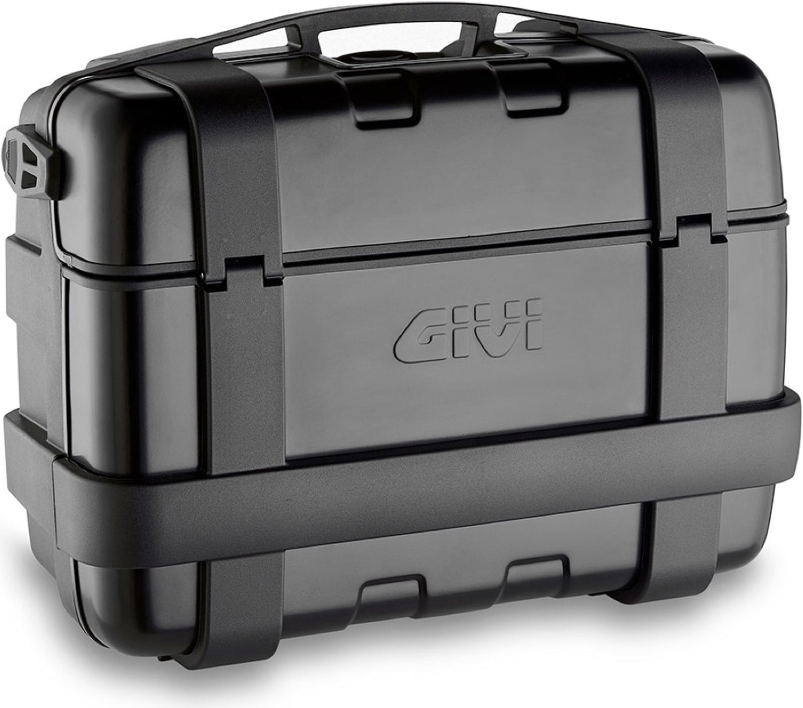 Monokey Trekker Black Aluminium Top Case - 33 Lt Trekker Aluminium - Givi Compatible With Niu Nqix 150 - 300 (2025)