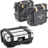 Trekker Canyon Top Case + Side Bags - 83 Lt Trekker Canyon Technopolymer - Givi Compatible With Honda Nc 700 S (2012-2013)