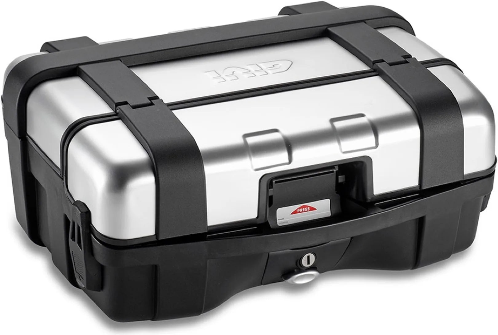 Monokey Trekker Aluminium Top Case - 33 Lt 6Kg Trekker Aluminium - Givi Compatible With Ktm 1290 Super Adventure R (2017-2020)