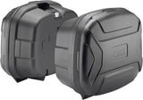 Monokey Trekker Lite Black Side Cases - 70 Lt Trekker Lite Technopolymer - Givi Compatible With Suzuki V-Strom 250 (2017-2021)