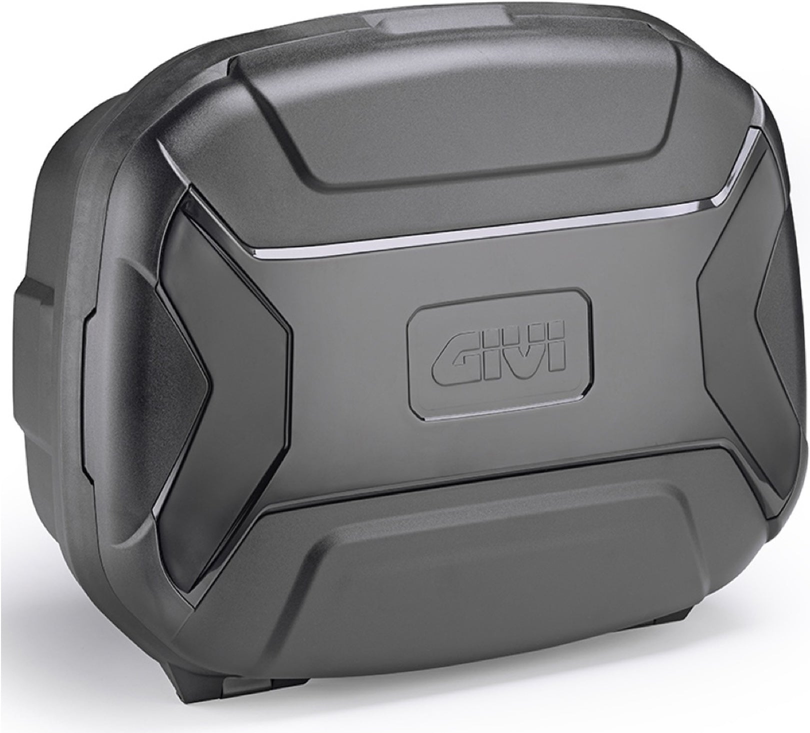 Monokey Trekker Lite Black Top Case - 35 Lt Trekker Lite Technopolymer - Givi Compatible With Sym Max Sym Tl 500 (2020-2024)