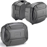 Trekker Lite Black Top Case + Side Cases - 105 Lt Trekker Lite Technopolymer - Givi Compatible With Benelli Trk 702 (2023-2024)