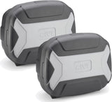 Monokey Trekker Lite Gray Side Cases - 70 Lt Trekker Lite Technopolymer - Givi Compatible With Ktm 1290 Super Adventure R (2021-2024)