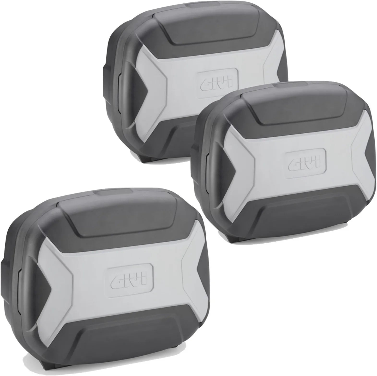 Trekker Lite Grigio Top Case + Side Cases - 105 Lt Trekker Lite Technopolymer - Givi Compatible With Benelli Trk 702 X (2023-2024)