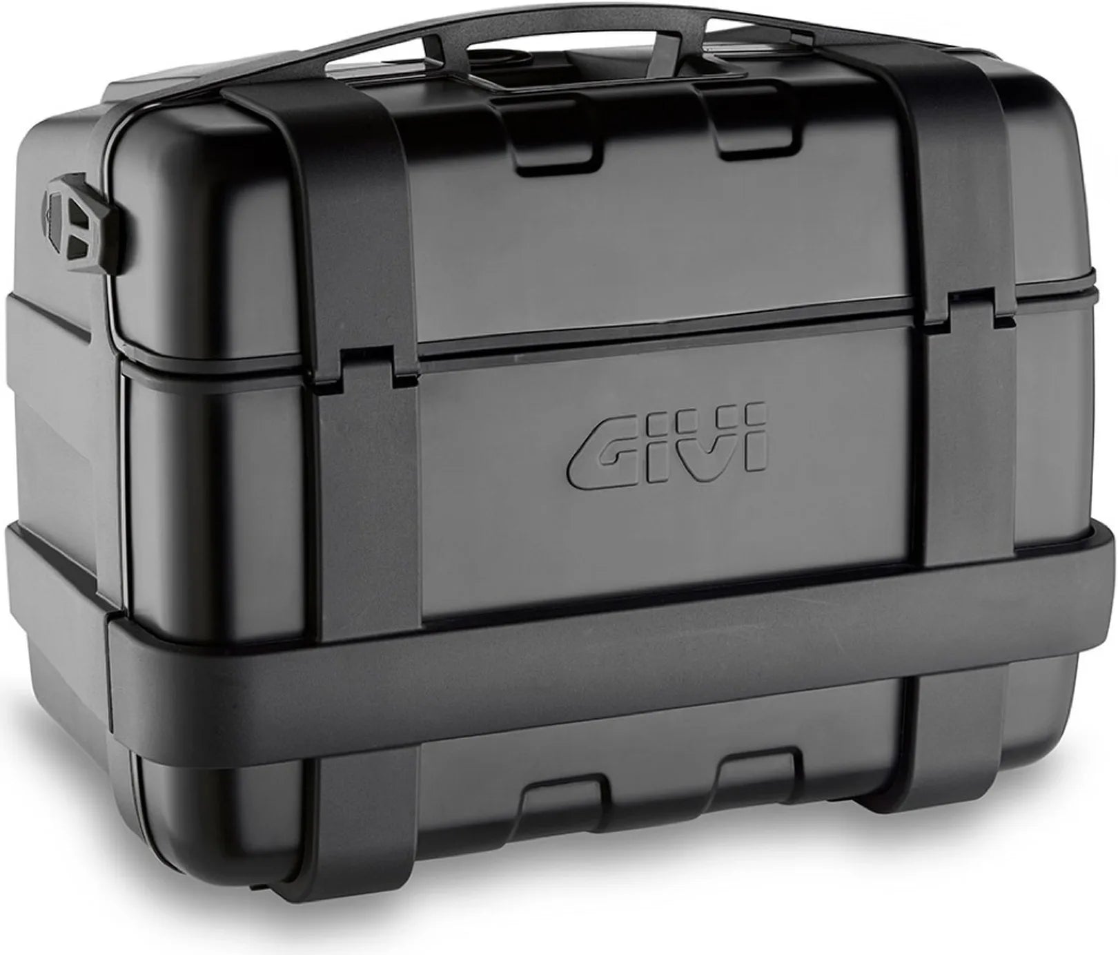 Monokey Trekker Black Aluminium Top Case - 46 Lt 6Kg Trekker Aluminium - Givi Compatible With Ktm 1290 Super Adventure T (2017)