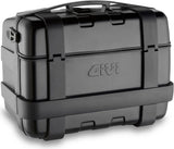Monokey Trekker Black Aluminium Top Case - 46 Lt Trekker Aluminium - Givi Compatible With Ktm 1290 Super Adventure S (2021-2024)