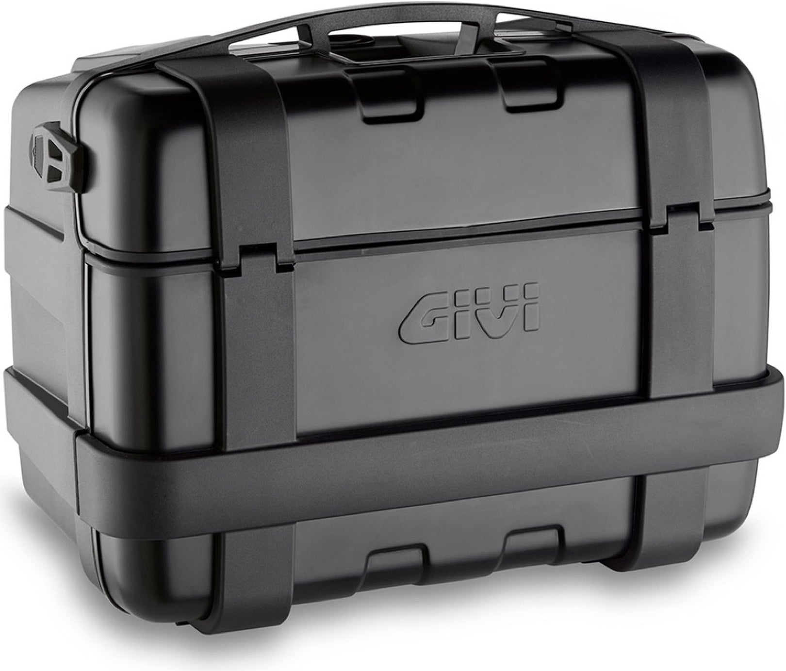 Monokey Trekker Black Aluminium Top Case - 46 Lt Trekker Aluminium - Givi Compatible With Niu Fqi 500 (2025)