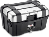 Monokey Trekker Aluminium Top Case - 46 Lt Trekker Aluminium - Givi Compatible With Ktm 1290 Super Adventure T (2017)