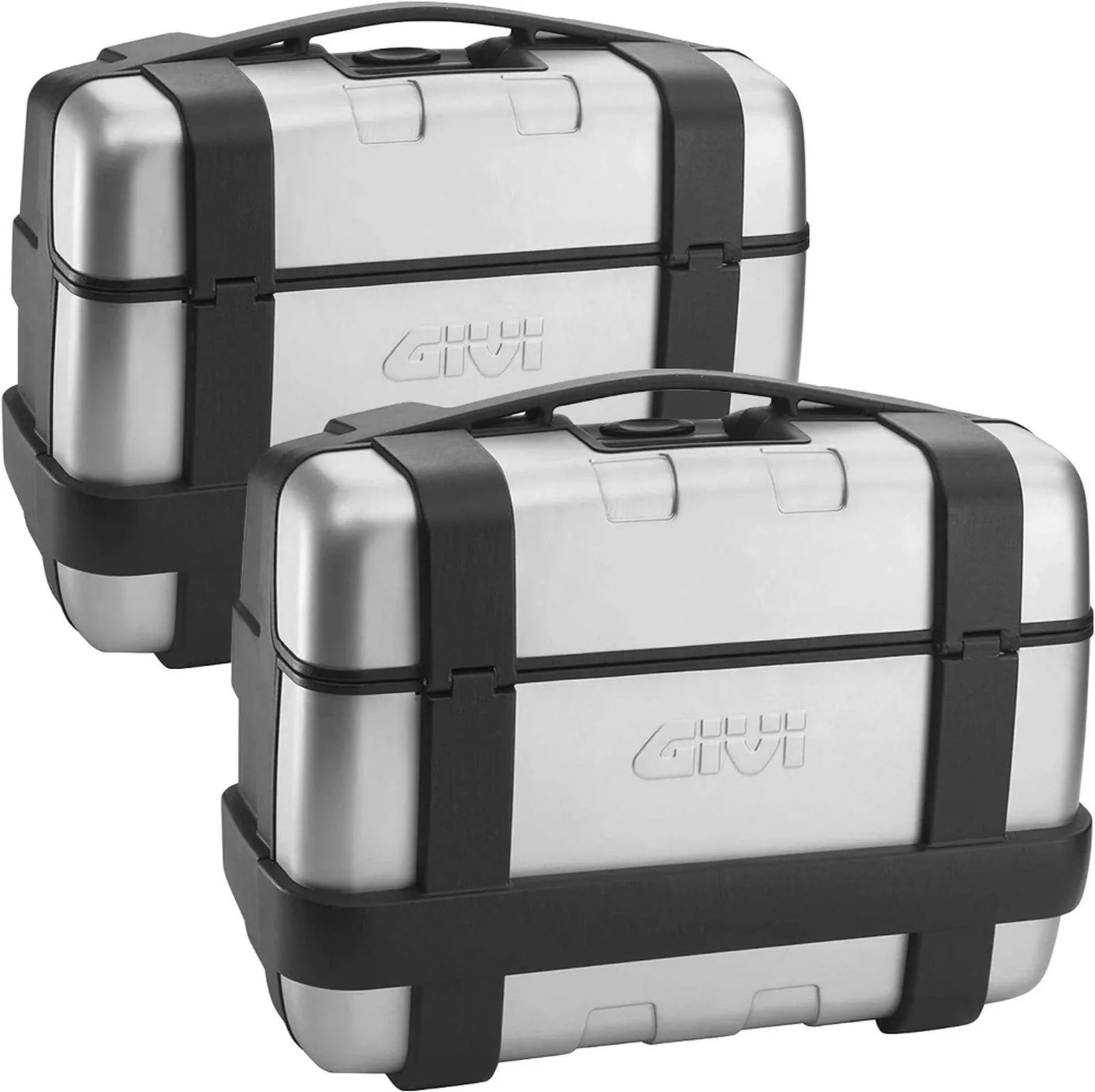 Monokey Trekker Side Cases - 92 Lt Trekker Aluminium - Givi Compatible With Ktm 790 Adventure R (2019-2020)