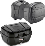 Trekker Lite Black Top Case + Side Cases - 122 Lt Trekker Lite Technopolymer - Givi Compatible With Honda Nc 700 X (2012-2013)