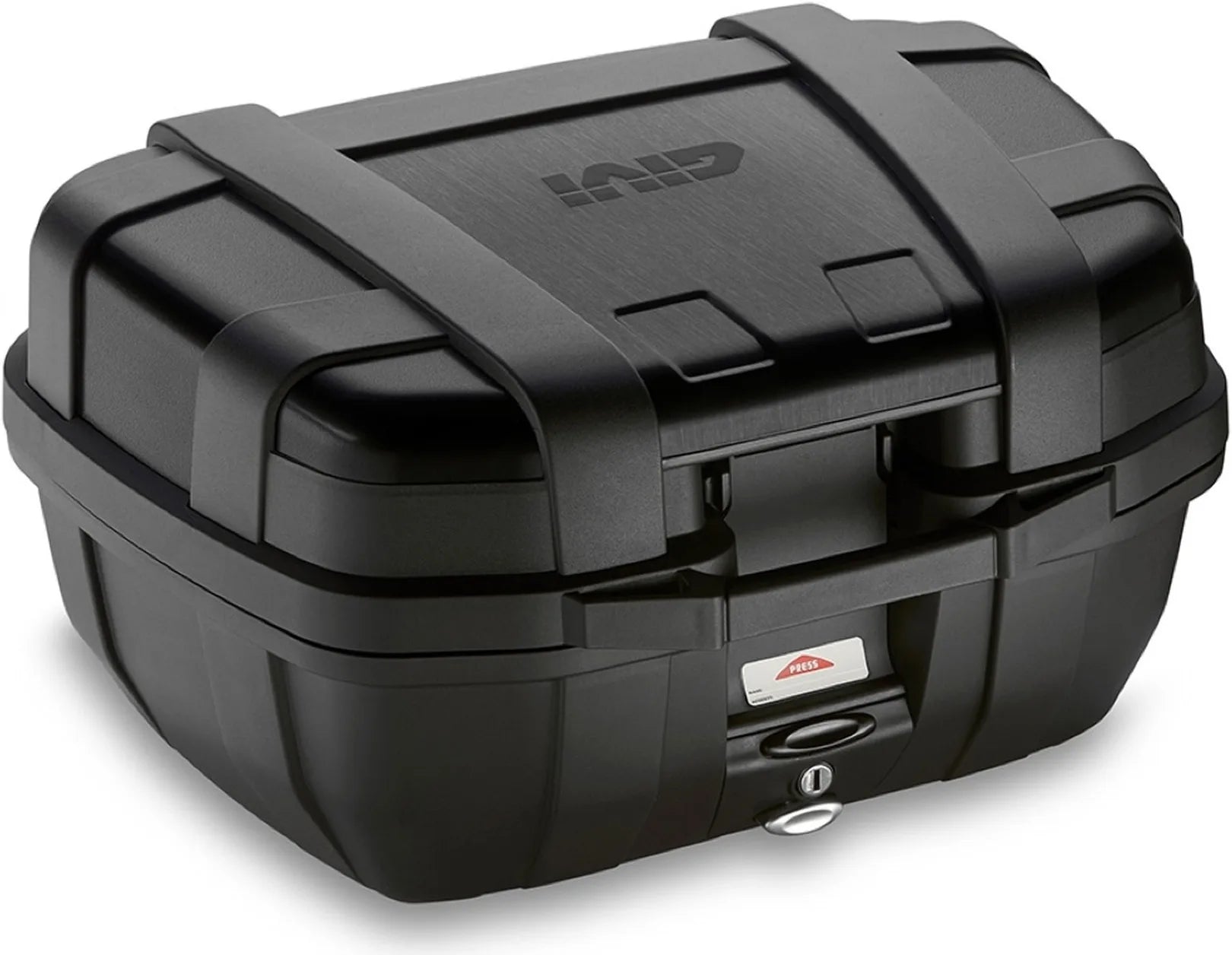 Monokey Trekker Lite Black Top Case - 52 Lt Trekker Lite Technopolymer - Givi Compatible With Ktm 1290 Super Adventure S (2017-2020)