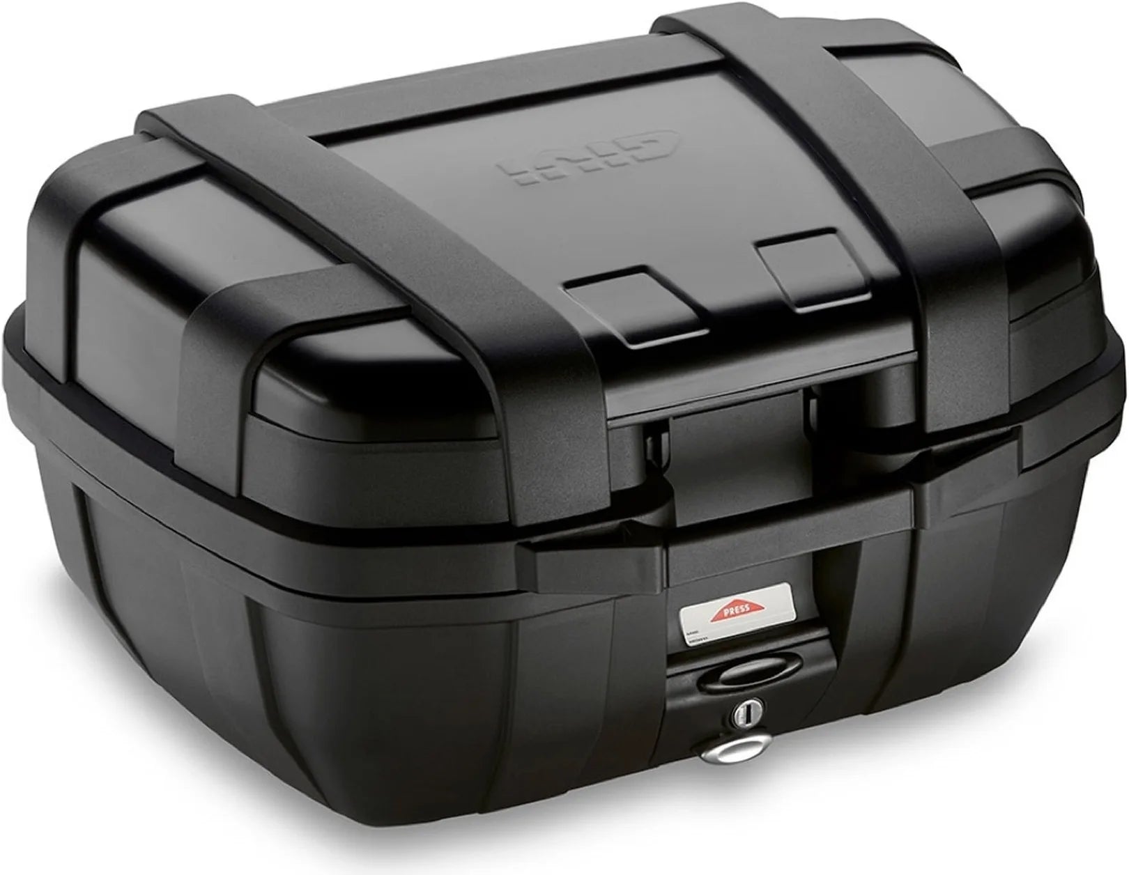 Monokey Trekker Black Aluminium Top Case - 52 Lt 6Kg Trekker Aluminium - Givi Compatible With Ktm 1290 Super Adventure T (2017)