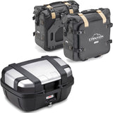 Trekker Canyon Top Case + Side Bags - 102 Lt Trekker Canyon Technopolymer - Givi Compatible With Honda Nc 750 X - Dct (2014-2015)