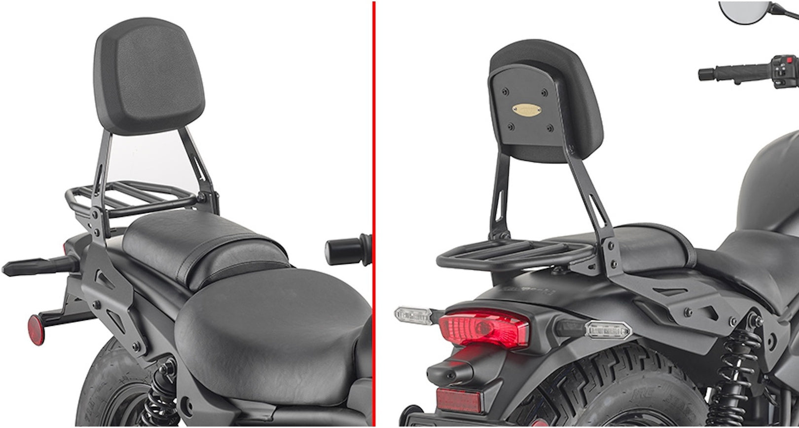 Backrestit - Givi Compatible With Kawasaki Eliminator 500 (2024)